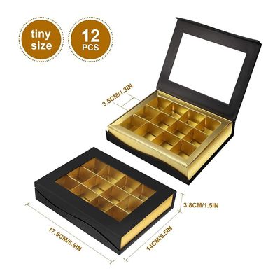 長方形のボール紙 チョコレート提示のギフト用の箱はカスタマイズされて空想する
