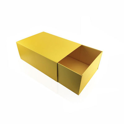 表面クリームのための黄色い31*20*7cm化粧品のギフト用の箱のカスタマイズされたロゴ