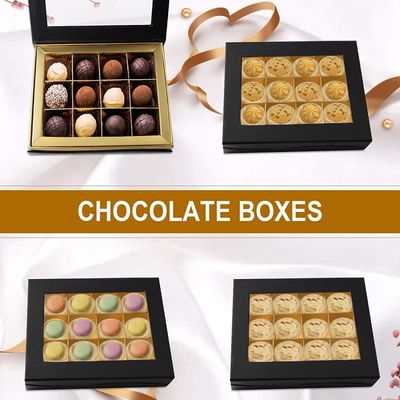 長方形のボール紙 チョコレート提示のギフト用の箱はカスタマイズされて空想する