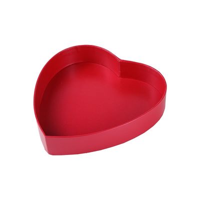 CMYK 19*19*3.8cmチョコレート ギフトの包装箱、空のハート形 チョコレート箱